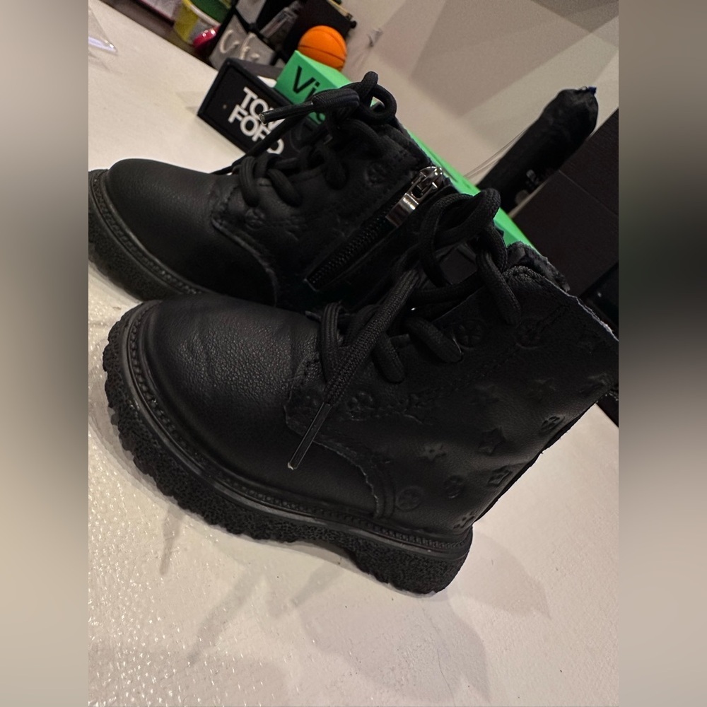 Black Kids Boots
